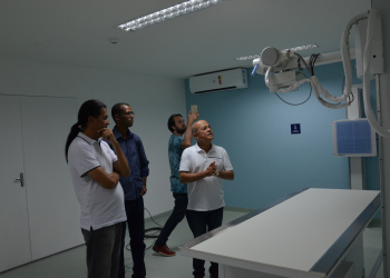 Em comitiva, Joseildo visita instalações da Policlínica de Alagoinhas