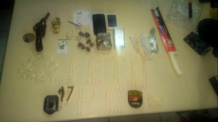 Homem cumpre 575 dias de prisão, estava em liberdade ha dois meses e volta ao presidio por envolvimento com o trafico de drogas