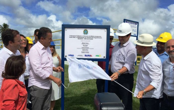 Com emendas de Joseildo, governador inaugura esgotamento sanitário, abastecimento de água e entrega Raio-X em Conde