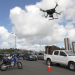 Drone e helicóptero reforçam fiscalização de trânsito no São João