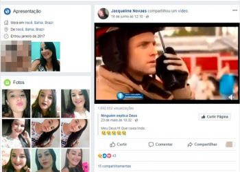 Jovem compartilhou vídeo de acidente em que vítimas sobreviviam um dia antes de morrer em capotamento na Bahia
