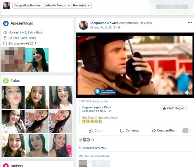 Jovem compartilhou vídeo de acidente em que vítimas sobreviviam um dia antes de morrer em capotamento na Bahia