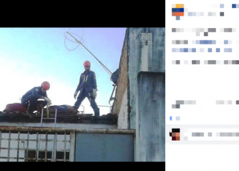Homem é baleado em moto, perseguido por populares e morre em cima de telhado na Bahia