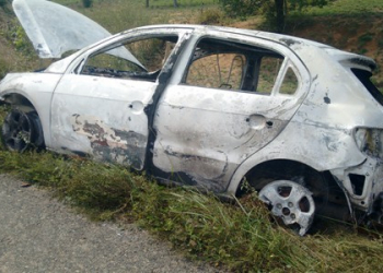 Empresário é assassinado em Ribeira do Pombal e seu veículo é encontrado incendiado em Ribeira do Amparo