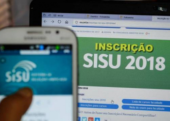 Prazo para a inscrição no Sisu termina amanhã