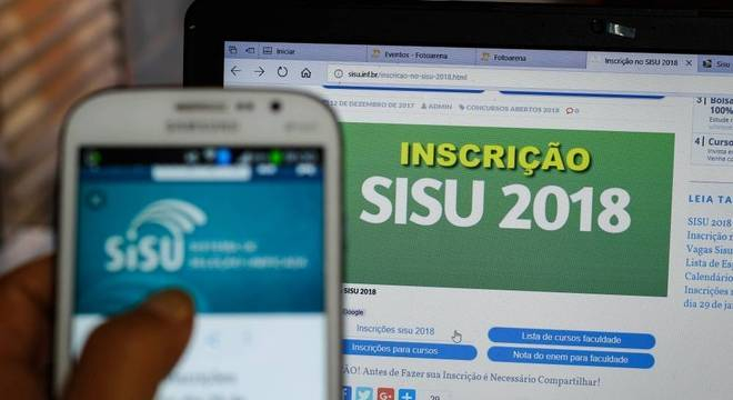 Prazo para a inscrição no Sisu termina amanhã