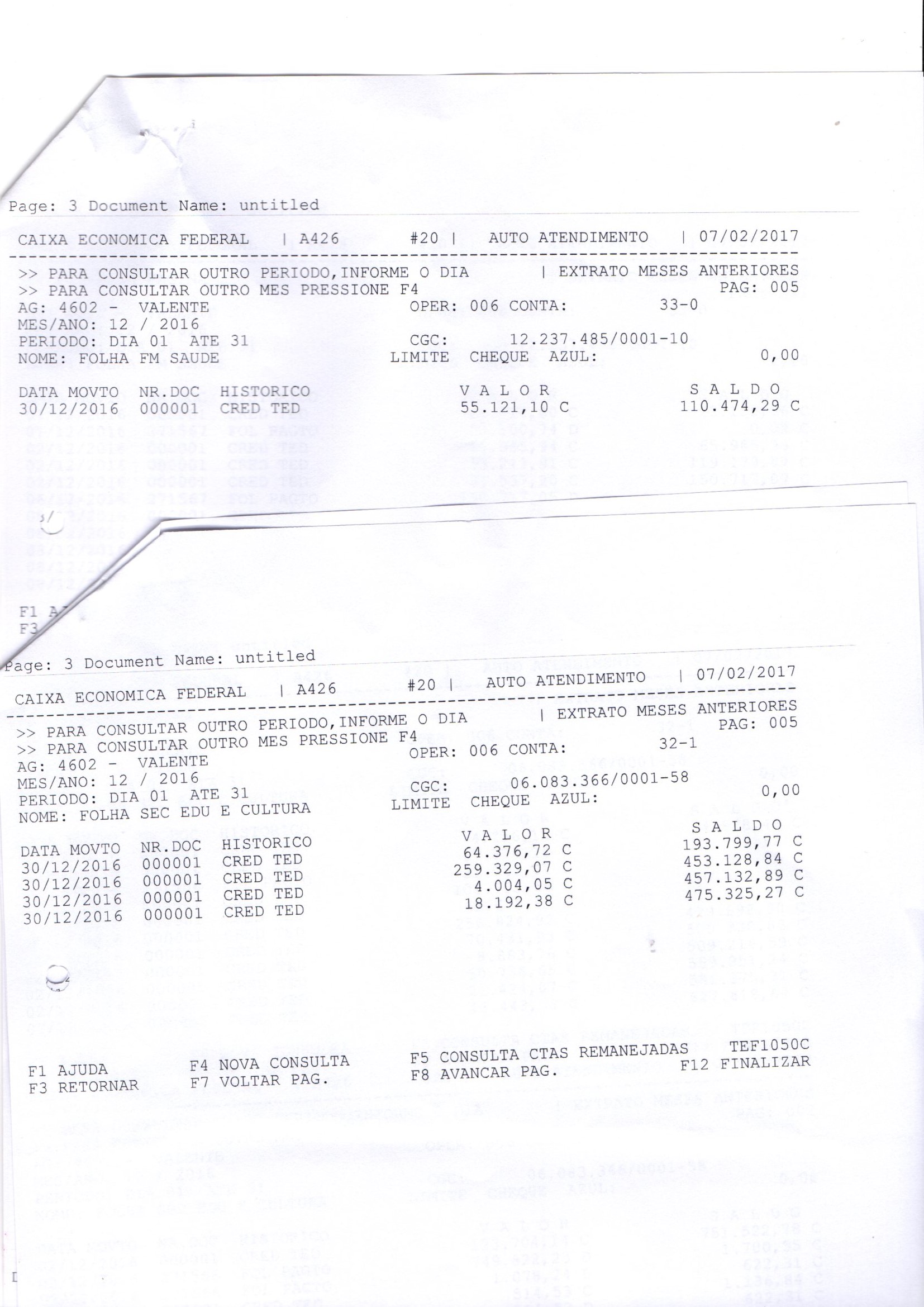 Ex-prefeito de Valente afirma ter deixado mais de R$ 3 milhões em caixa e atual gestor sustou cheques para não pagar os servidores