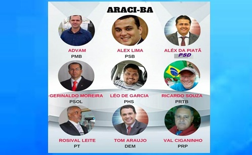 Pré-candidatos a deputado participarão de debate em Araci neste domingo