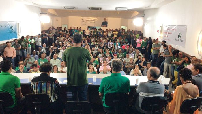 Em convenção, Partido Verde oficializa apoio a Zé Ronaldo e Jutahy