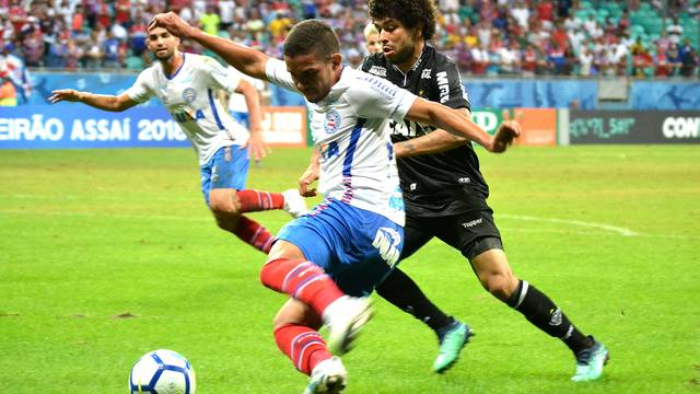 Em jogo emocionante com dois gols nos acréscimos, Bahia e Atlético Mineiro ficam no empate na Arena