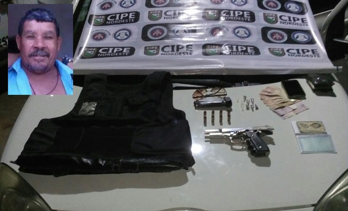 Acusado de praticas criminosas em cidades do território do sisal morre em confronto com a Cipe Nordeste