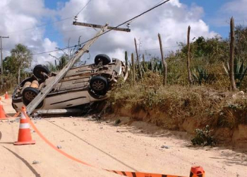 Irmão de vereador de Valente sofre acidente na estrada de Valilândia