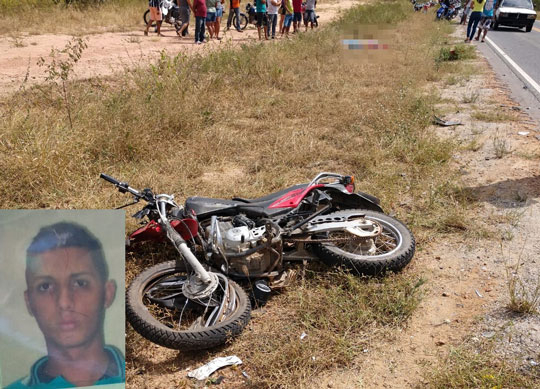 Motociclista morre em acidente envolvendo secretário de Educação de Nordestina