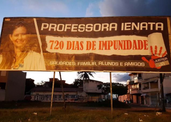 Familiares. amigos e alunos cobram por justiça pelo assassinato de Ienata que chegou aos 720 dias