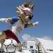 Estátua da mascote oficial da Copa de quase 2 metros é roubada na Rússia