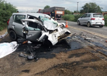 Professora de Riachão do Jacuípe morre em acidente na BR 116