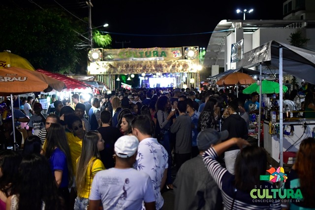 Conceição do Coité – Muita música e apresentações artísticas marcaram abertura da Semana da Cultura