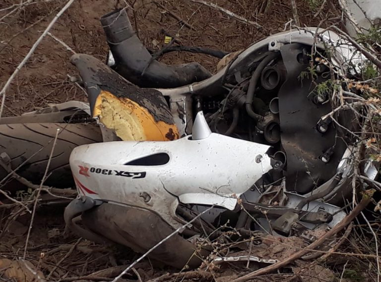 Comerciante de Santaluz morre em acidente após pneu de moto estourar na BA-120