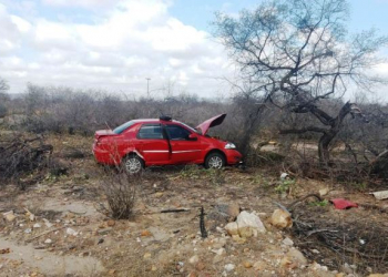 PRF registra cinco acidentes em cinco dias na BR 407, trecho de Jaguarari