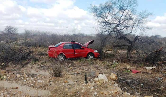 PRF registra cinco acidentes em cinco dias na BR 407, trecho de Jaguarari