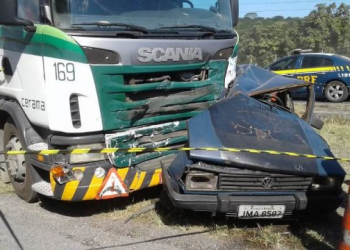 Seis pessoas, entre elas uma criança, morrem em acidente na BR-116