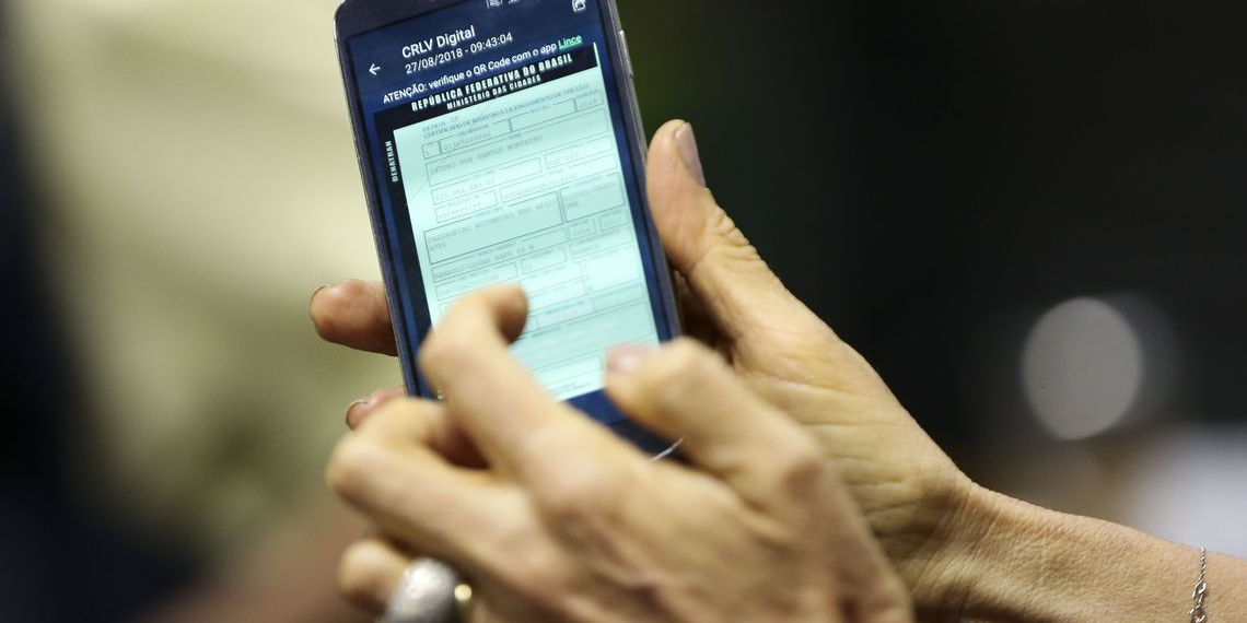 Documentos de veículos também terão versão eletrônica