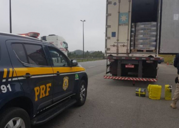 Erro de português faz PRF apreender grande carga de maconha