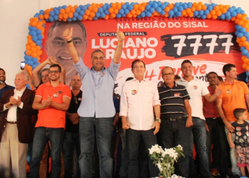 Luciano Araújo lança candidatura a deputado federal em Valente, sua cidade natal