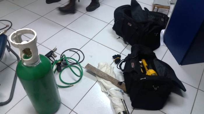 Guarnições da Polícia Militar frustam assalto ao Banco do Brasil de Santaluz