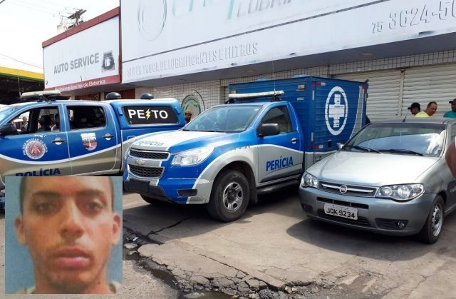 Feira: Mototaxista é assassinado quando fazia compras em loja