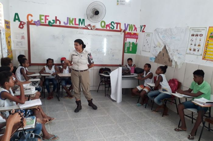 PM dá início a mais um ciclo do Projeto ‘Um Caminhar para a Cidadania’ em escolas públicas de Serrinha