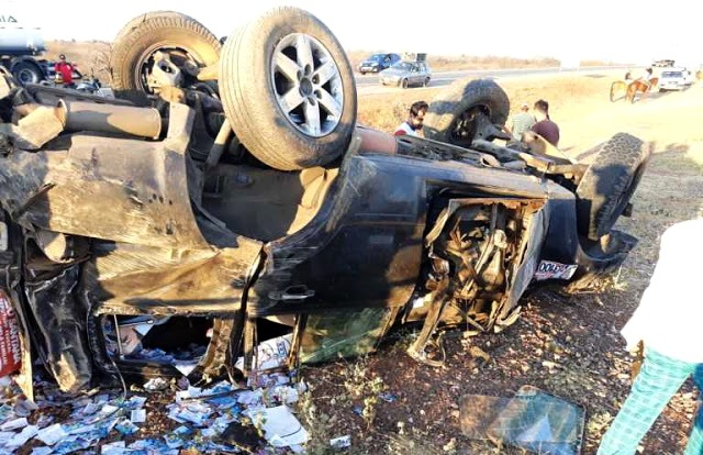 Candidato a deputado Pastor Abílio Santana sofre acidente automobilístico na BR 235