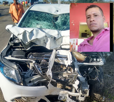 Homem morre em colisão envolvendo moto e carro na BA 130