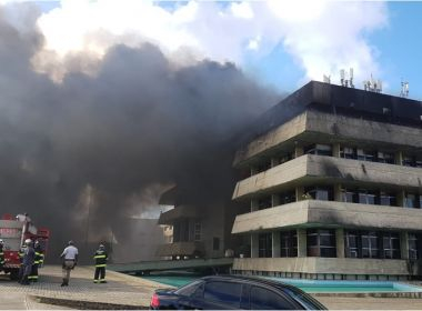 Após incêndio, primeiro andar de prédio principal da AL-BA é liberado