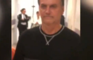 Após drenagem na barriga, Bolsonaro grava vídeo: ‘me aguardem’