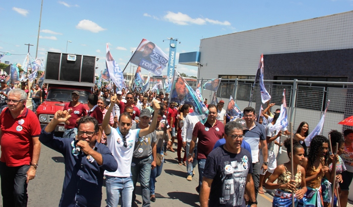 Santaluz – Vice-prefeito Marcinho reúne grupo para inauguração de comitê de campanha de Elmar e Tom