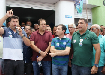 Santaluz – Vice-prefeito Marcinho reúne grupo para inauguração de comitê de campanha de Elmar e Tom