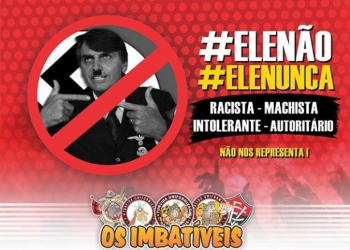 Assim como fez a Gaviões da Fiel, principal torcida organizada do Vitória publica manifesto contrário a Bolsonaro