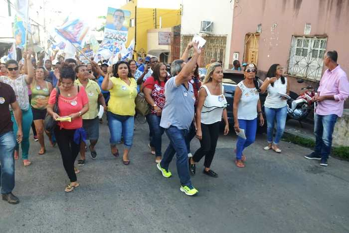 Sérgio Gomes visita bairros de Itabuna- “Nosso mandato terá como prioridade a geração de emprego e renda”, diz