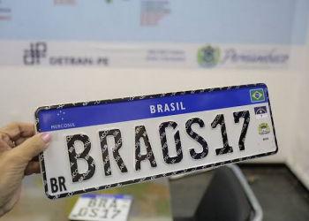 Portaria do Detran confirma placa Mercosul para dezembro na Bahia