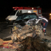 Mulher morre após tentar desviar de pneu em rodovia e bater de frente com outro carro