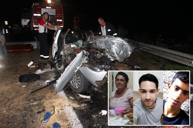 Família de Jaguarari morre em acidente automobilístico em rodovia do estado de São Paulo