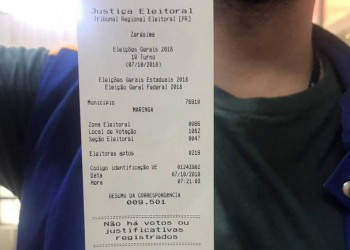 Fim da votação. Resultado para presidente só a partir das 19h