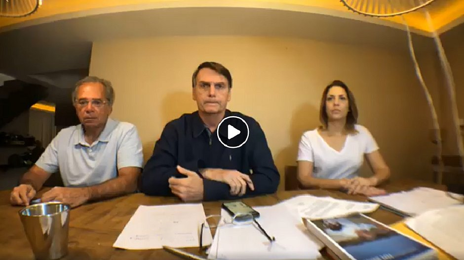 Bolsonaro convoca eleitores para segundo turno da eleição