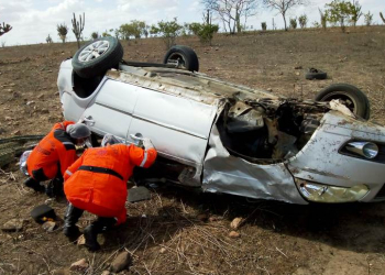 Riachão do Jacuípe – Mulher morre vítima de capotamento na BA 120