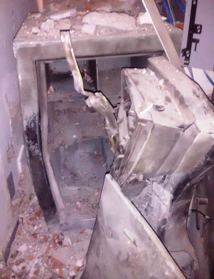 Quadrilha explode Banco do Brasil de Andorinha