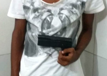 PM de Ichu apreende menor depois de tentar assaltar com simulacro de arma de fogo