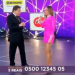 Silvio Santos assedia Claudia Leitte em plena apresentação do Teleton