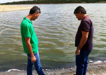 Prefeitura de Valente busca solução para evitar morte de espécies de peixe no açude municipal