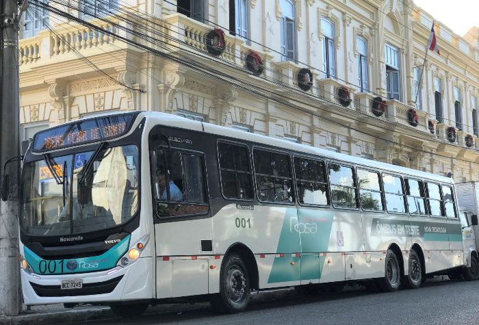 Feira de Santana testa ônibus com nova tecnologia sueca no Sistema Integrado de Transporte